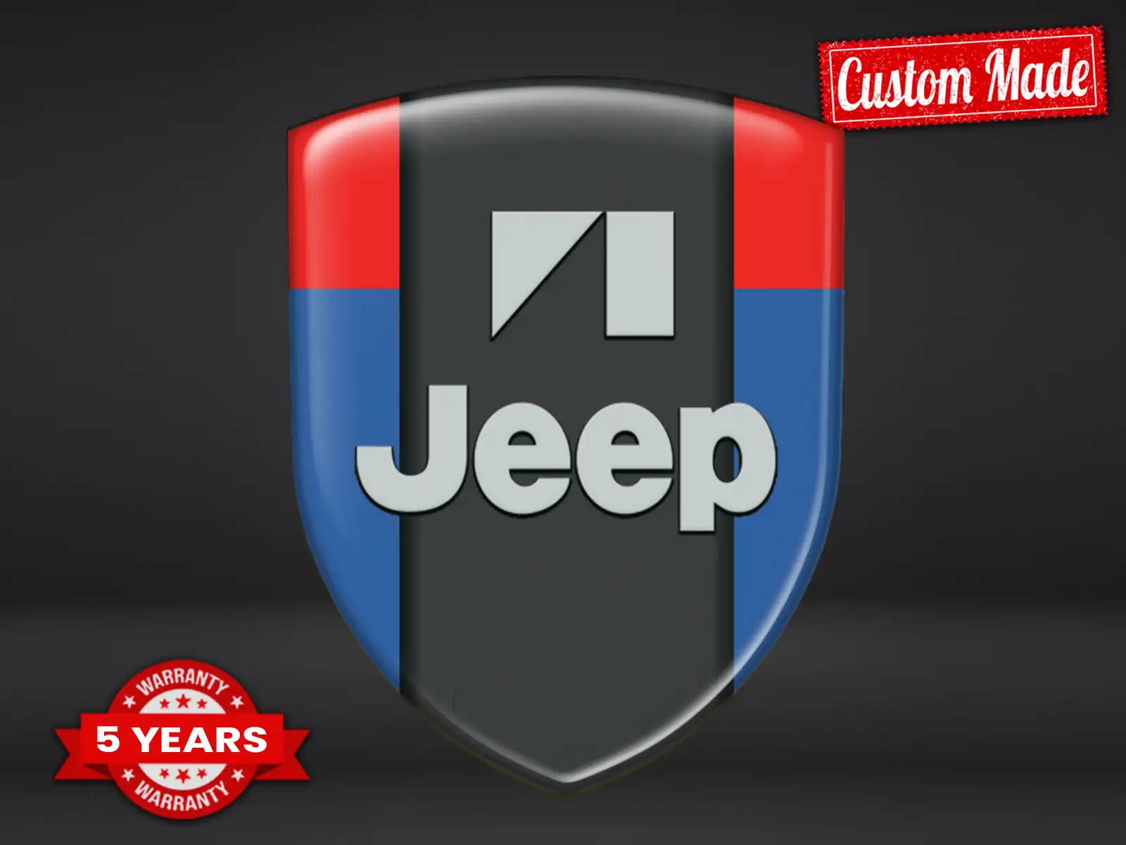 Jeep Heckscheibensticker Tuning Luxus Robust Auto